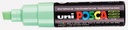 Verfstift Posca PC8K breed schuin lichtgroen