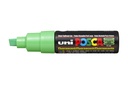 Verfstift Posca PC8K breed schuin fluor groen