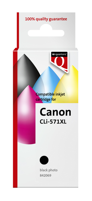 Cartouche d’encre Quantore alternative pour Canon CLI-571XL noir