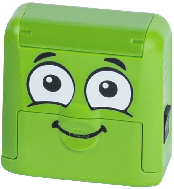 Tampon textile Colop Marky personnalisable vert