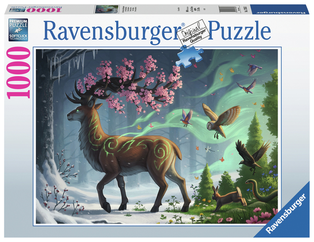 Puzzle Ravensburger Cerf du printemps 1000 pièces