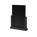 Ardoise de table IEZZY A5 noir bois