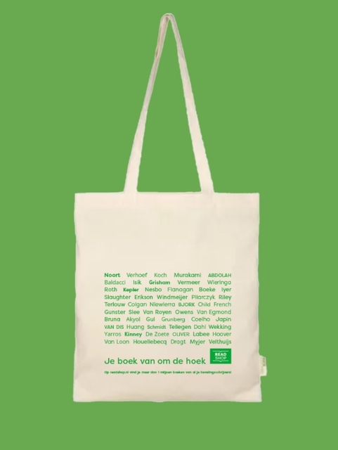 Reusable katoenen shopper The Read Shop