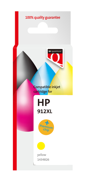 Cartouche d'encre Quantore alternative pour HP 912XL 3YL84AE HC noir