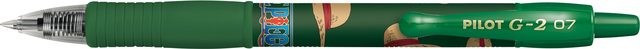 Roller encre gel PILOT G2-07 One Piece Medium vert