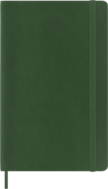 Agenda 2026 Moleskine 12M Planner Weekly 7dagen/1pagina large sc myrtle green