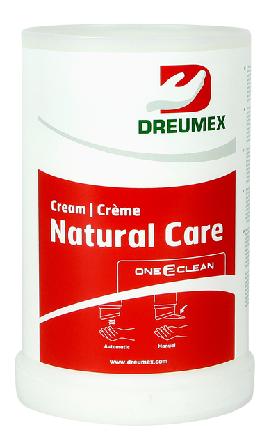 Handcrème Dreumex Natural Care vulling One2clean 1500ml