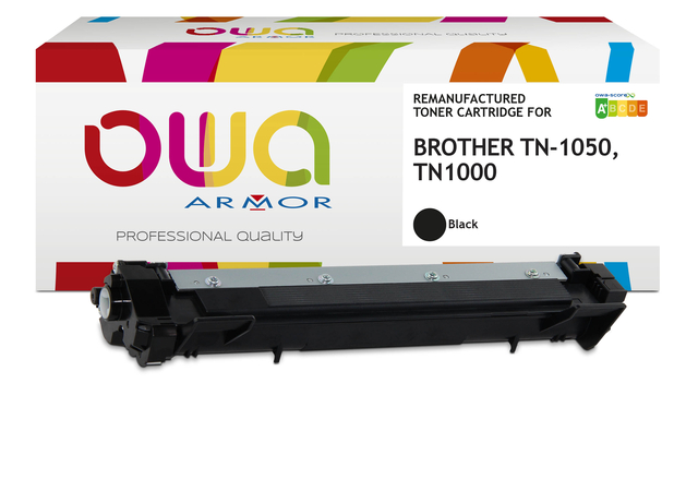 Cartouche toner OWA alternative pour Brother TN-1050 jumbo noir