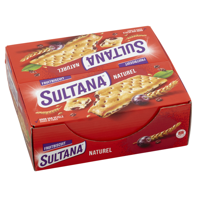 Biscuit aux fruits Sultana naturel pack de 3