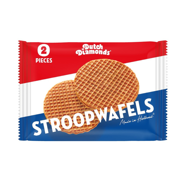 Stroopwafels Dutch Diamonds duopack 80g