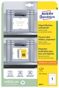 Etiquette de positionnement Avery Zweckform AZ 8003 220x160mm imprimée 5 étiquettes