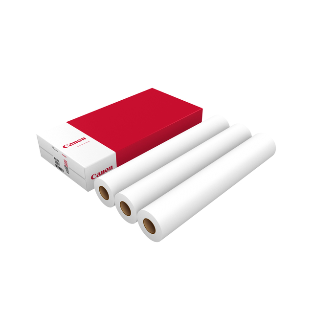 Papier Jet d'encre Canon 610x45m 90g couché mat 3 rouleaux