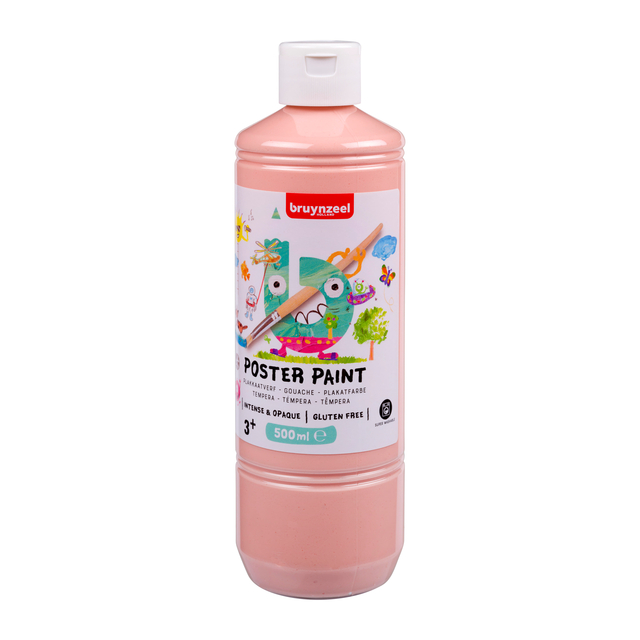 Gouache Bruynzeel flacon 500ml beige rosé