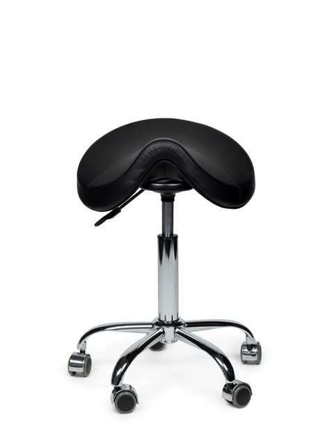 Siège amazone Office Premium bas roulette dure noir