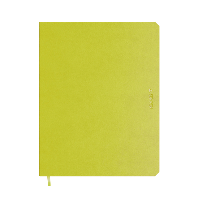 Carnet de notes De KEMPEN Balance 171x220mm uni 192 pages 90g vert clair