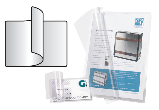 Pochette de plastification Djois 66x100mm 10 pièces