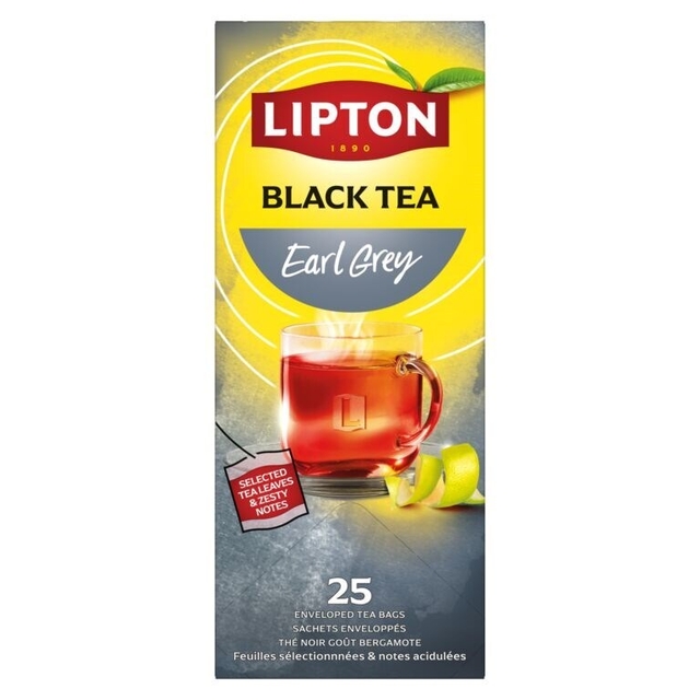 Thee Lipton Energise earl grey 25x1.5gr