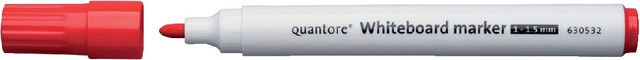 Marqueur tableau blanc Quantore ogive 1-1,5mm rouge