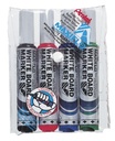 Marqueur tableau blanc Pentel Maxiflo MWL5M ogive 3mm assorti 4 pièces