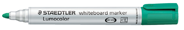 Whiteboardmarker Staedtler Lumocolor 351 rond groen 2mm