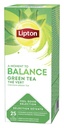 Thé Lipton Balance thé vert 25x 1,5g