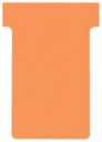 T-kaart Nobo nr.2 48mm oranje 100 stuks