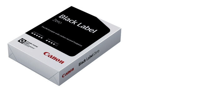 Papier copieur Canon Black Label Zero A4 80g blanc 500 feuilles