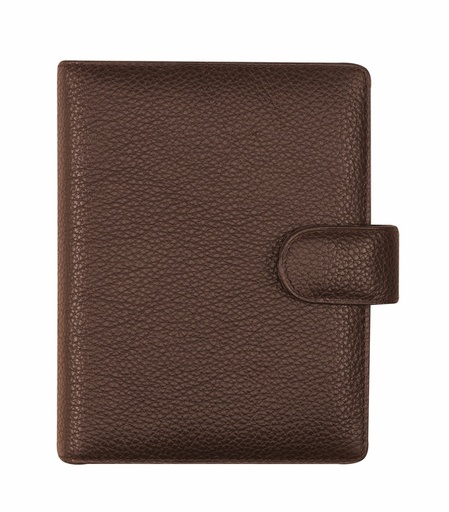 [900179] Organiseur Succes Cadiz inclus recharge Executive 2025 avec clip brun