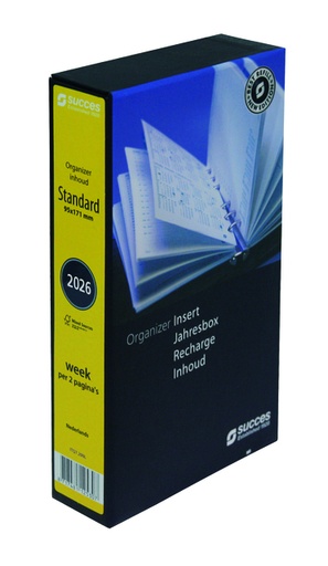 [900091] Recharge agenda 2025 Succes Standard 7 jours/2 pages