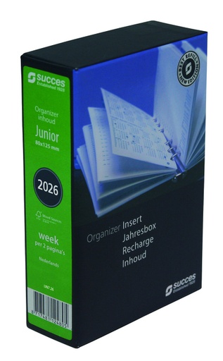[900080] Recharge agenda 2026 Succes Junior 7 jours/2 pages