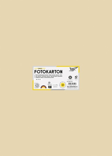 [141690] Fotokarton Folia 2-zijdig 50x70cm 300gr nr10 chamois