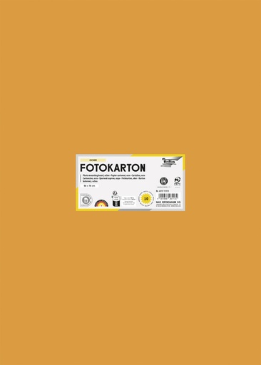 [141676] Fotokarton Folia 2-zijdig 50x70cm 300gr nr17 oker