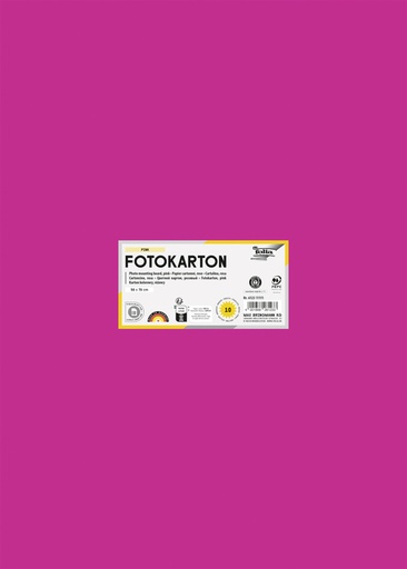 [141679] Carton photo Folia 2 faces 50x70cm 300g nr 23 rose