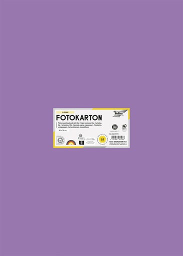 [141688] Fotokarton Folia 2-zijdig 50x70cm 300gr nr28 paars