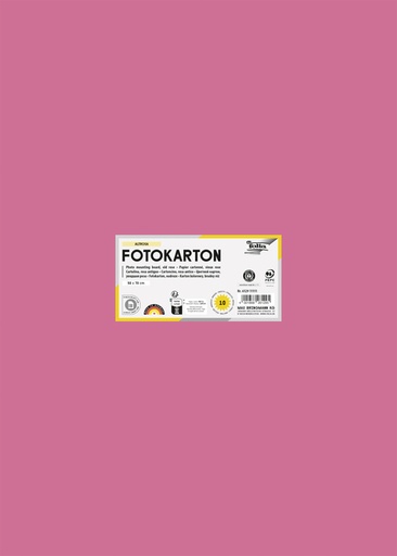 [141689] Fotokarton Folia 2-zijdig 50x70cm 300gr nr29 oudroze
