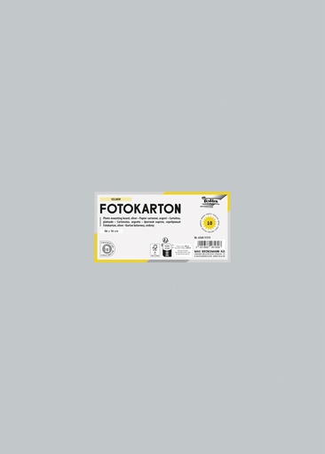 [141680] Carton photo Folia 2 faces 50x70cm 300g nr 60 argent