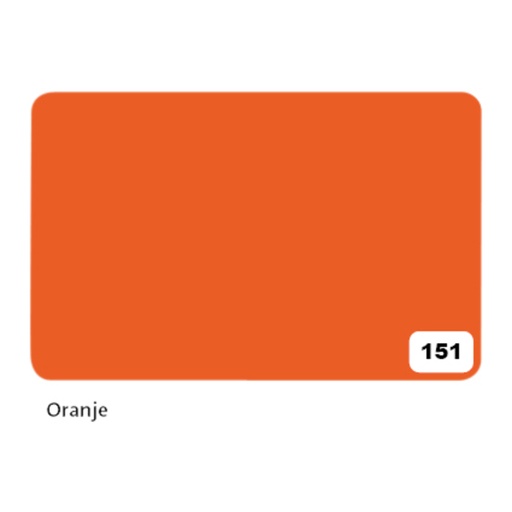 [142146] Carton bricolage Folia 48x68cm 380g nr 151 orange