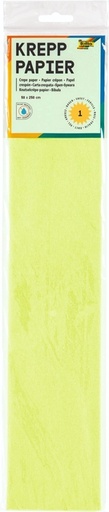 [141865] Crêpepapier Folia 250x50cm nr145 lichtgroen