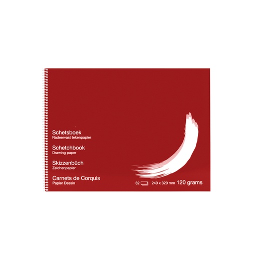 [097626] Bloc croquis Papyrus 240x320mm 120g 32 feuilles