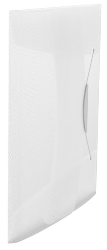 [510380] Chemise à élastique Esselte Vivida A4 3 rabats PP blanc