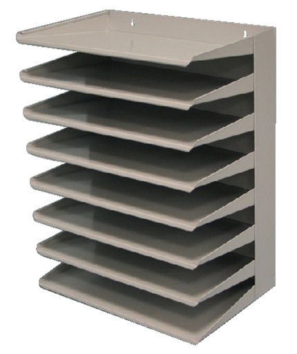[391269] Etagère trieur Vepa Bins 8 compartiments gris