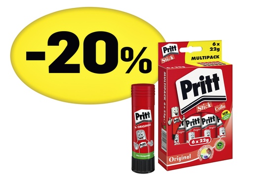 [836019] Lijmstift Pritt Stick Original 22gr promopack