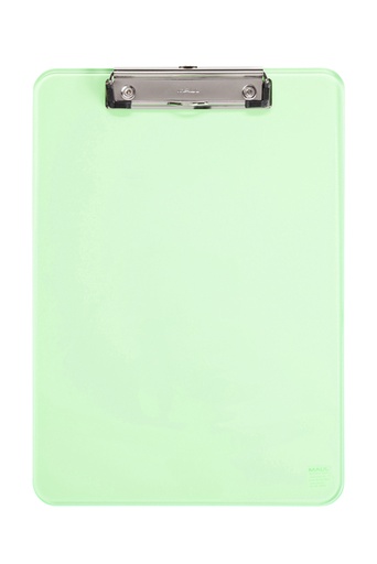 [316079] Porte-bloc MAUL A4 portrait PS transparent néon vert