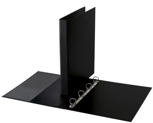 [268809] Classeur 4 anneaux Quantore méc-D 20mm PP noir