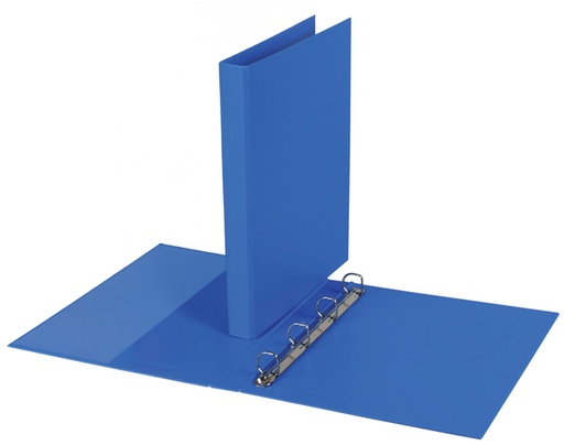 [268811] Classeur 4 anneaux Quantore méc-D 20mm PP bleu
