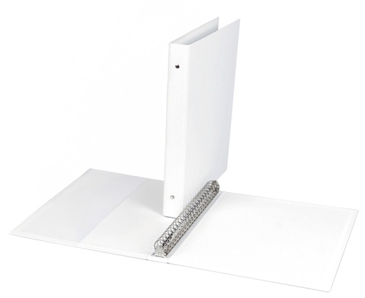 [268813] Classeur 23 anneaux Quantore A4 méc-O 19mm PP blanc