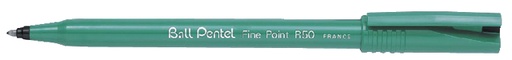 [636101] Rollerpen Pentel R50 medium zwart