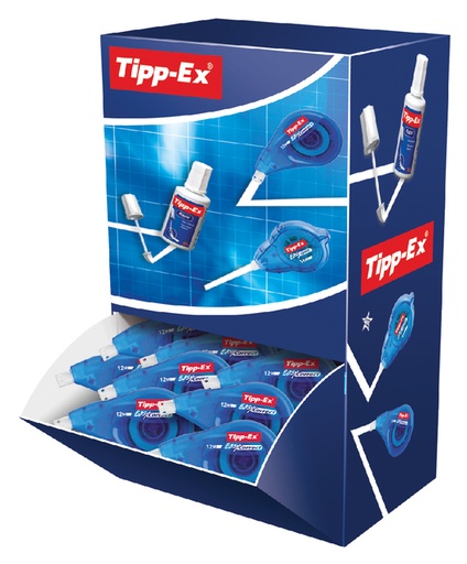 [416140] Correctietape Tipp-Ex easy zijwaarts 4.2mmx12m doos à 15+5 gratis