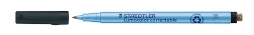 [920661] Viltstift Staedtler Lumocolor 305 non permanent correctable F zwart