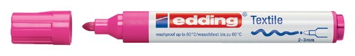 [631439] Textielmarker edding 4500 rond 2-3mm roze